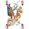 Kortų Žaidimas - Gladiatoriai Lo Scarabeo 54 Kortos 88x58mm Plastiku Padengtos