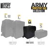 Green Stuff World Žalias Stuff World Žalias Stuff World Army Transport Bag M – figūrėlių tašė, 4 lentynos, magnetams