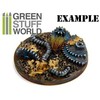 Green Stuff World Žalias Stuff World Žalias Stuff World lapų barstymas – sausi natūralūs lapai 2–5 mm