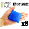 Green Stuff World Žalias Stuff World Žalias Stuff World Mėlyna Stuff termoplastikas formų gamybai, 8 vnt.