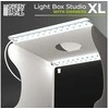 Green Stuff World Žalias Stuff World Žalias Stuff World Šviesdėžė XL – LED fotostudija, sulankstoma, USB 31x31x30 cm