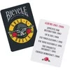 Guns N' Roses Bicycle žaidimo kortos – pokeriui ir kolekcionieriams