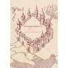 Dėlionė Užrašų Knyga - Insight Editions Marauder's Map 184 Liniuotų Puslapių Veganiška Oda