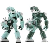 Hasegawa CHUBU 01 žalias mecha robotas, plastikinis modelis 1/35