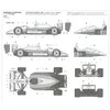Hasegawa Lola T90-50 Watanabe Dunlop 1:24 surenkamas modelis