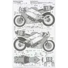 Hasegawa Yamaha YZR500 OW98 TECH 21 1988 1/12 plastikinis surenkamas modelis