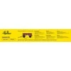 Heller 3 tonų priekaba 1/24 plastikinis surinkimo rinkinys (81410)