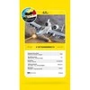 Heller A-10 Thunderbolt II 1/144 plastikinio modelio dovanų rinkinys su dažais