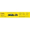 Heller Bugatti T 50 1/24 plastikinis dovanų rinkinys su dažais