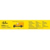 Heller Citroën C4 Fourgonnette 1928 1/24 plastikinis surinkimo rinkinys
