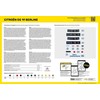 Heller Citroen DS 19 Berline 1:16 plastikinis surenkamas rinkinys