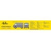 Heller Citroën Type H furgonas 1/24 plastikinis surinkimo rinkinys (80768)
