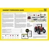 Heller Massey Ferguson 2680 traktoriaus plastikinis rinkinys 1:24