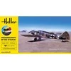 Heller Messerschmitt Bf 108 Taifun rinkinys su dažais 1/72