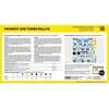 Heller Peugeot 205 Turbo Rally 1/43 surenkamas dovanų rinkinys
