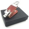 Hobilt 16 GB USB atmintinė dovanų dėžutėje, metalas ir oda, verslo dovana