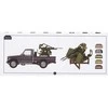 Hobilt 3R Artimųjų Rytų 2 pikapai su ZPU-2, plastikinis modelis 1:72 TK7005