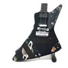 Hobilt Kolekcinė mini gitara „Scorpions“ – Matthias Jabs, mahagonas, 1:4