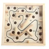 Hobilt Medinis kišeninis labirintas su rutuliuku 12x12 cm