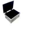 Hobilt Ornamentuota metalinė papuošalų dėžutė, sidabro spalvos, 6×5×3 cm – dovanai