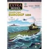 Hobilt Popierinis modelis SURCOUF, povandeninis laivas 1:200 Extra Model EM-005