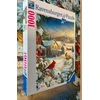 Ravensburger dėlionė Žiemos kardinolai, 1000 detalių suaugusiems