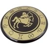 Hobilt Šaulys zodiako šaldytuvo magnetas – emaliuotas, auksinis, 6 cm
