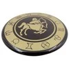 Hobilt Šaulys zodiako šaldytuvo magnetas – emaliuotas, auksinis, 6 cm