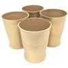Hobilt 4 vnt. žalvarinės matinės degtinės taurelės, 50 ml – dovanai, kelionėms