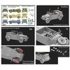 Hobilt Vokiškas Kübelwagen Type 82 1/35 plastikinis modelis 2in1 su MG34