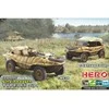 Hero Hobby Kits Vokiškas Schwimmwagen Type 166 2in1 plastikinis modelis 1/35