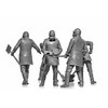 ICM Chernobyl #3 griuvėsių valytojai 1/35 plastikinis rinkinys