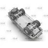 ICM Kozak-001 Ukrainos nacionalinė gvardija 1/35 modelio rinkinys 35015