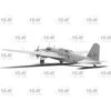 ICM Mitsubishi Ki-21-Ib Sally japonų sunkus bombonešis 1/48 modelis