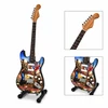 Indominiguitars Iron Maiden „The Trooper“ mini dekoratyvinė gitara 1:4, raudonmedis 27,5 cm