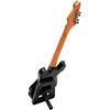 Indominiguitars Mini dekoratyvinė gitara 15 cm su stovu, Sunburst spalvos, 1:6 mastelis