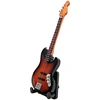 Indominiguitars Mini dekoratyvinė gitara 15 cm su stovu, Sunburst spalvos, 1:6 mastelis
