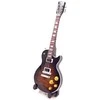 Indominiguitars Mini gitara 15 cm, rankų darbo mahagonas, Slash stiliaus – dekoras su stovu