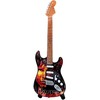 Indominiguitars Raudonmedžio mini gitara – Jimo Morrisono (The Doors) įkvėpta, su stovu