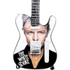 Indominiguitars Kolekcinė mini gitara, įkvėpta Davido Bowie – 1:4, mahagonas, su stovu, fanams