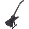 Indominiguitars Mini gitara „Metallica“ – James Hetfield stiliaus, mahagonas, 1:4, dekoras, kolekcinė