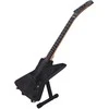 Indominiguitars Mini gitara „Metallica“ – James Hetfield stiliaus, mahagonas, 1:4, dekoras, kolekcinė