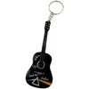 Indominiguitars Rožinė Floyd gitaros raktų pakabukas – Dark Side Tribute, mahoninis