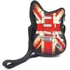 Indominiguitars Išskirtinė gitara formos petinė rankinė su britiška vėliava – muzikos gerbėjams