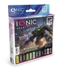 Ionic Smart Colors IONIC akrilinių dažų rinkinys miniatiūroms – mecha žaliai šarvuotei 12 vnt.