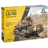 Italeri Carro Armato L6/40 plastikinis tanko modelis 1:35, 11 cm