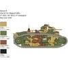 Italeri Char B1 Bis 1:56 plastikinis surenkamas tanko modelio rinkinys
