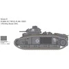 Italeri Char B1 Bis 1:56 plastikinis surenkamas tanko modelio rinkinys