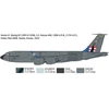 Italeri KC-135 R/FR Stratotanker degalų papildymo lėktuvo modelis 1/72, 91281