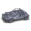 Italeri Lancia Fulvia HF Rally Monte Carlo 1972 1/24 surenkamas modelis